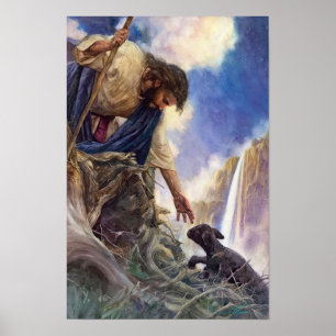 Bra Shepherd Jesus Kristus Poster