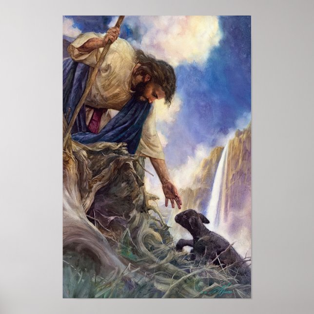 Bra Shepherd Jesus Kristus Poster (Framsidan)