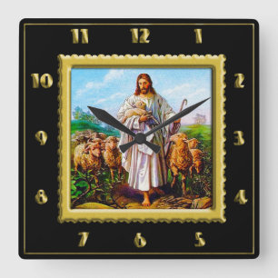 Bra Shepherd Square Clock Fyrkantig Klocka