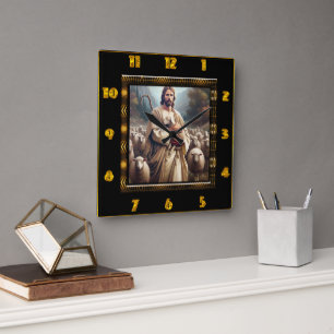 Bra Shepherd Square Clock Fyrkantig Klocka