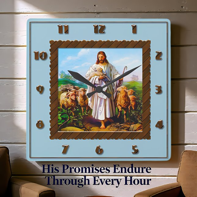 Bra Shepherd Square Clock Fyrkantig Klocka (Skapare uppladdad)