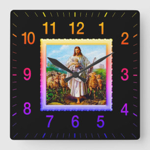 Bra Shepherd Square Clock Fyrkantig Klocka