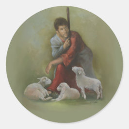 Bra Shepherd Sticker Runt Klistermärke