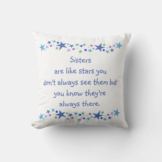 Bra Sisters är som Stars inspirationsoffert Kudde (Framsida)