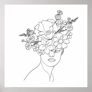 Bra sketch konst poster