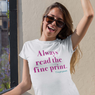 Bra Skriv ut gravida T Shirt