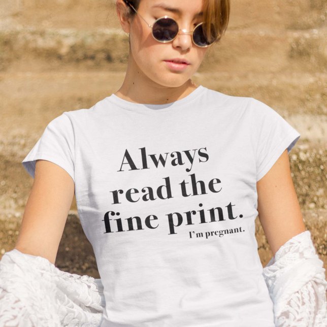 Bra Skriv ut gravida T Shirt (Skapare uppladdad)