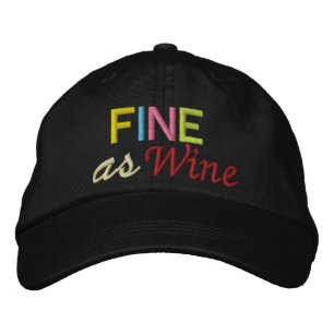 Bra som Vin av SRF Broderad Keps