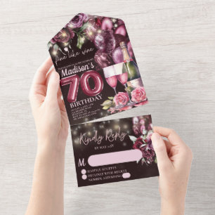 Bra som Vin Luxury 70 Birthday Osa