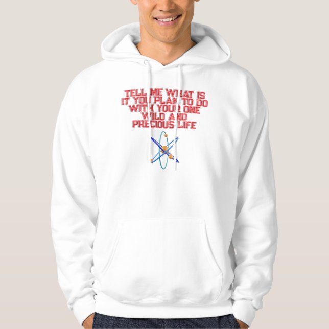 Bra T-shirt, underbar design  Hoodie (Framsida)