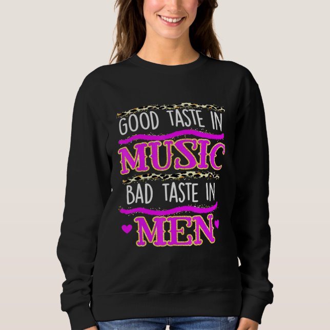 Bra Taste i Music Bad Taste i Manar T Shirt (Framsida)