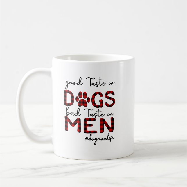 BRA TASTE IN HUNDAR BAD TASTE SHIRT KAFFEMUGG (Vänster)