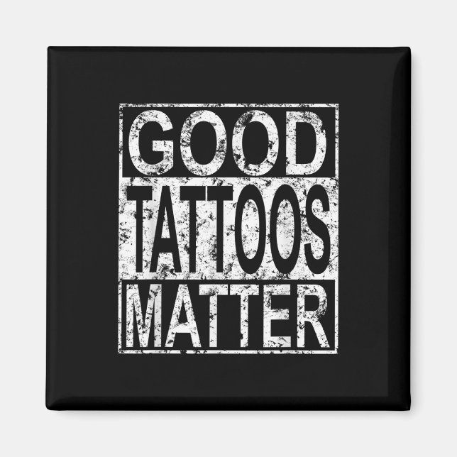 Bra Tattoos Traditional Tattooer Funny Tattoo Quo Magnet (Framsidan)