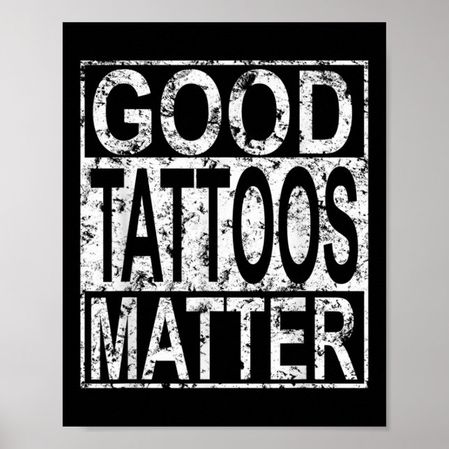 Bra Tattoos Traditional Tattooer Funny Tattoo Quo Poster (Framsidan)