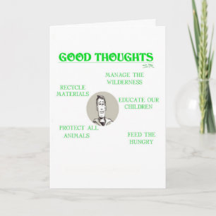 Bra Thought Card Kort