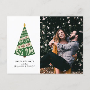 Bra Tidings och Cheer och helvetet i år Helg Vykort