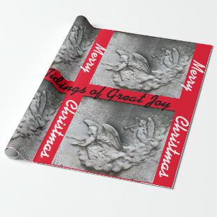 Bra Tidings Underbar Joy God jul Angel Papper Presentpapper