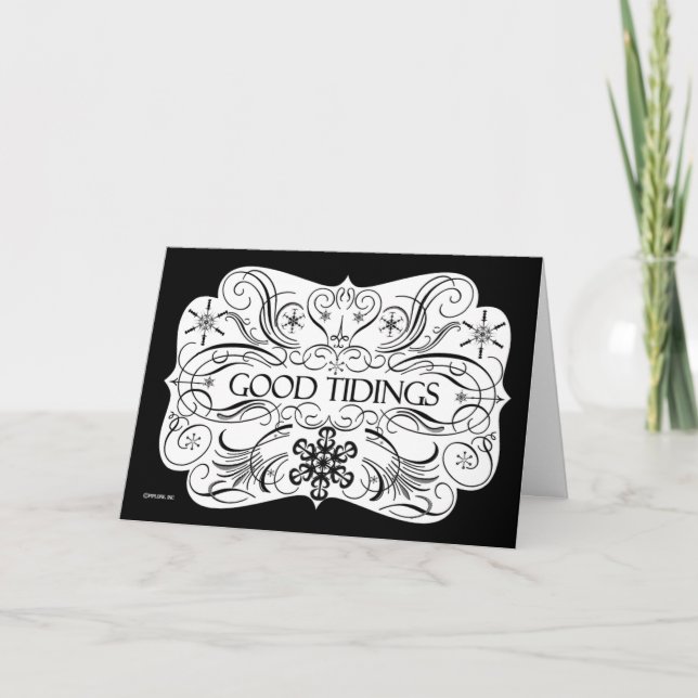 Bra Tidingshälsningkort Helgkort (Framsida)