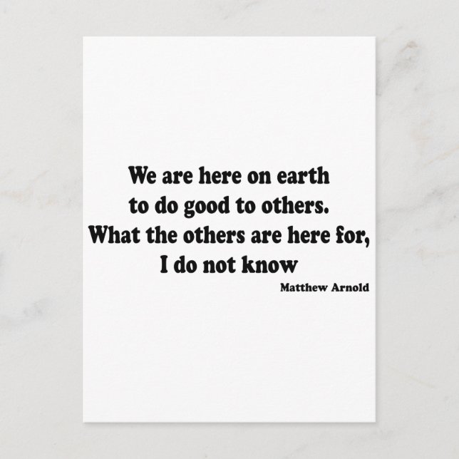 Bra till andra citat vykort (Framsida)