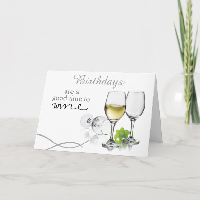 Bra till Vin-födelsedagskort Kort (Framsida)