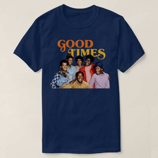 Bra Times 70s TV Show T Shirt (Design framsida)