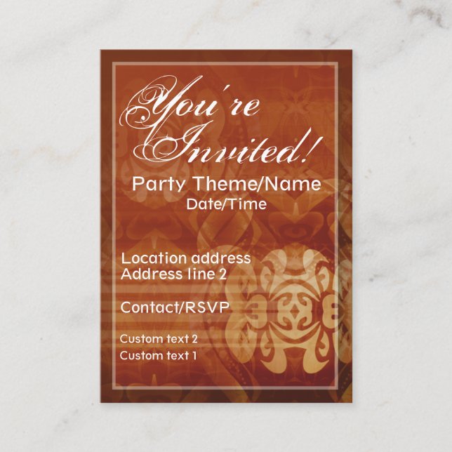 Bra Times Inbjudan-kort Tilläggskort (Framsida)