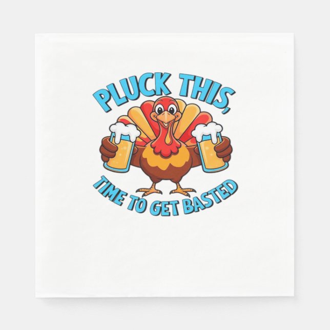 Bra Times Lycklig Thamksgiving Classic T-Shirt Pappersservett (Framsidan)