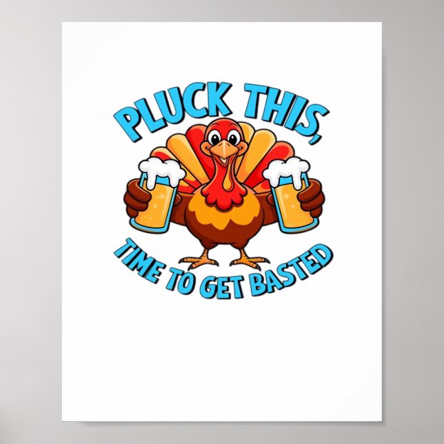 Bra Times Lycklig Thamksgiving Classic T-Shirt Poster (Framsidan)