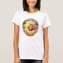 Bra Times och Tan Linjer T-shirt