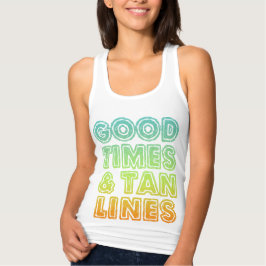 Bra Times & Tan Linjer Tee Shirt