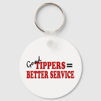 Bra Tippers= Bättre service Nyckelring