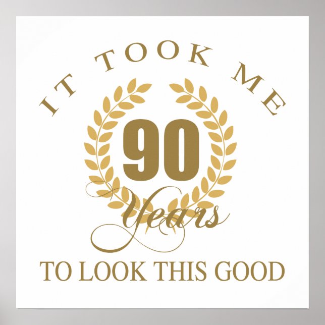 Bra Tittar 90:e födelsedag Poster (Framsidan)