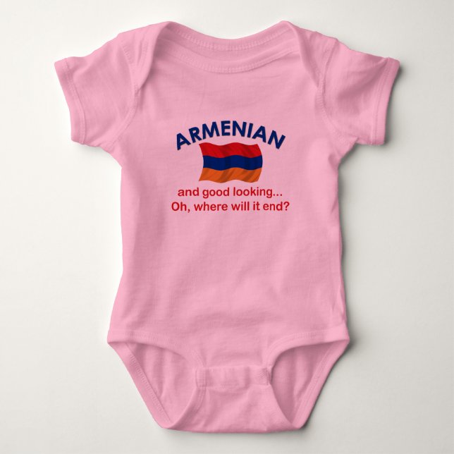 Bra tittar armenisk begynna ranka t-shirt (Framsida)