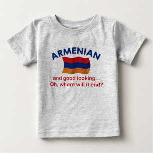 Bra tittar armeniskt spädbarn T Tee Shirt