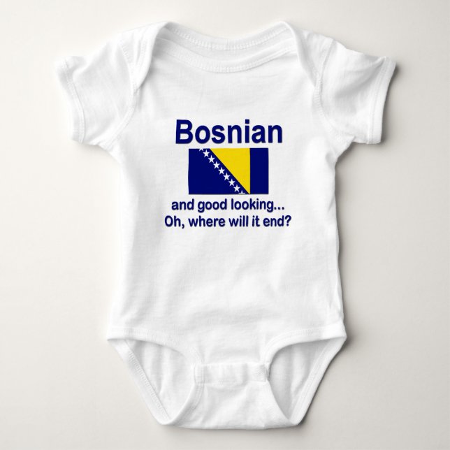 Bra tittar bosnier t-shirt (Framsida)