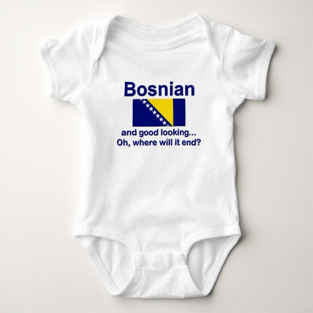 Bra tittar bosnier t shirt (Framsida)