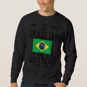 Bra Tittar brasilianska rötter av brasilianska Fla Lång Ärmad Tröja