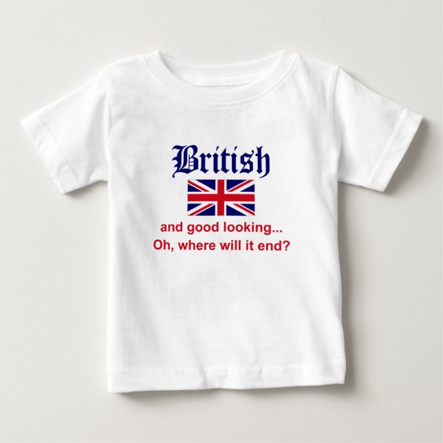 Bra Tittar British Tee (Framsida)