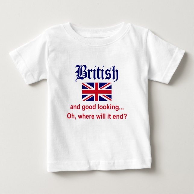 Bra Tittar British Tee Shirt (Framsida)
