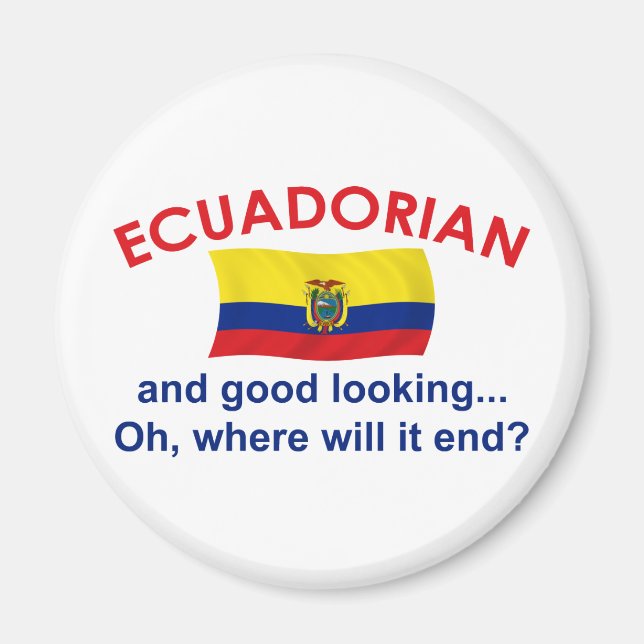 Bra Tittar ecuadorianska Magnet (Framsidan)
