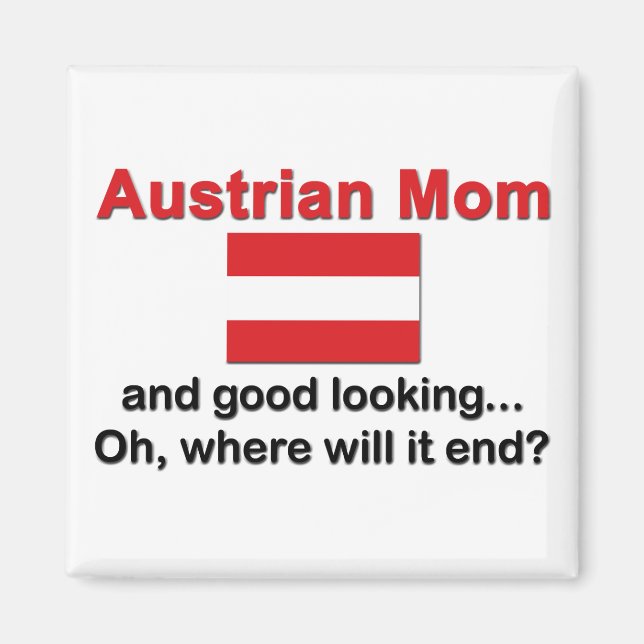 Bra Tittar Mamma Magnet (Framsidan)