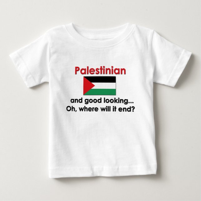 Bra tittar palestinier tee shirt (Framsida)