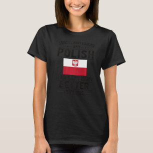 Bra Tittar polsk Flagga Polen polska rötter T Shirt