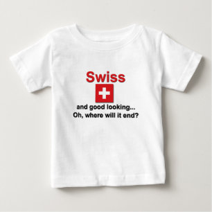 Bra tittar schweizare tee shirt