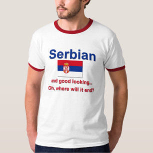Bra tittar serb t-shirt