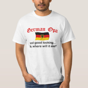 Bra tittar tyska Opa T-shirt