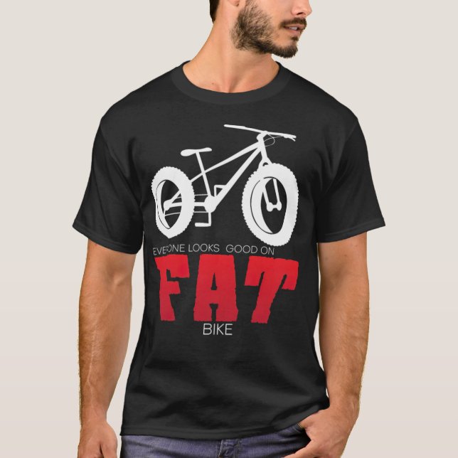 Bra Tjock-biker T Shirt (Framsida)