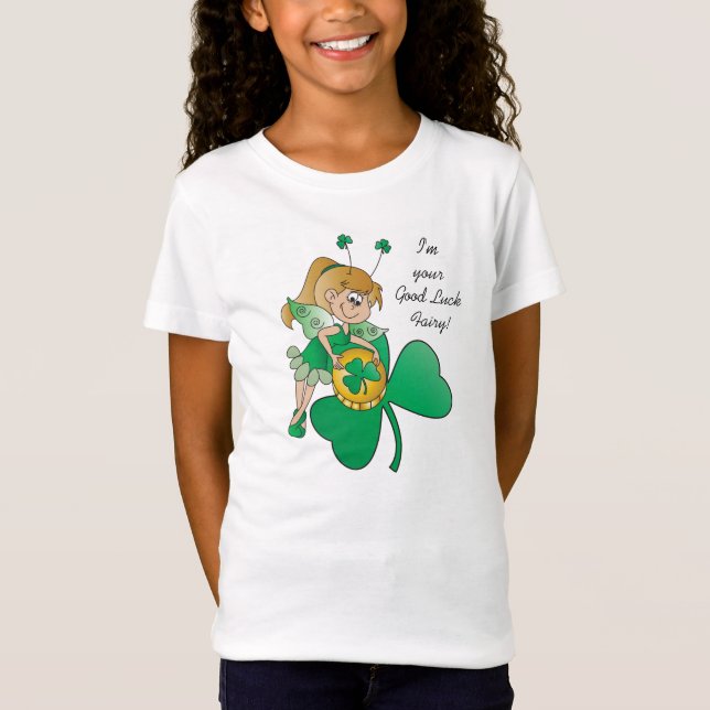 Bra 🍀 Tur St. Patrick's Day Irish Fairy T-shirt (Framsida)