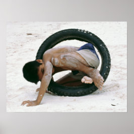 Bra Tyred. Poster