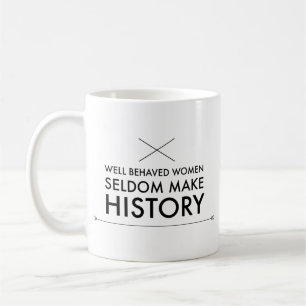 Bra uppträdda kvinnor kaffemugg